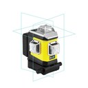 laser de lineas azul nivel system clx3b 3d de 360deg con adaptador de centrado